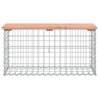 Tuinbank schanskorfontwerp 83x31,5x42 cm massief douglashout 3