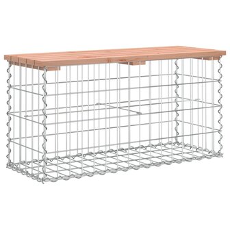 Tuinbank schanskorfontwerp 83x31,5x42 cm massief douglashout 5