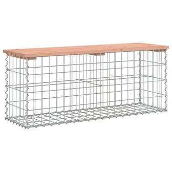 Tuinbank schanskorfontwerp 103x31,5x42 cm massief douglashout 2