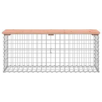 Tuinbank schanskorfontwerp 103x31,5x42 cm massief douglashout 3