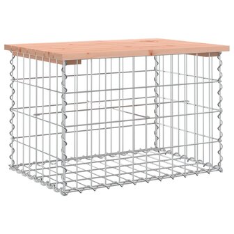 Tuinbank schanskorfontwerp 63x44x42 cm massief douglashout 2
