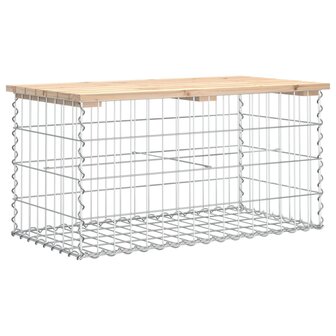 Tuinbank Schanskorfontwerp 83x44x42 cm massief grenenhout 5