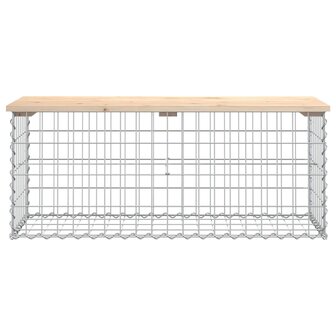 Tuinbank Schanskorfontwerp 103x44x42 cm massief grenenhout 3