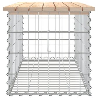Tuinbank Schanskorfontwerp 103x44x42 cm massief grenenhout 4