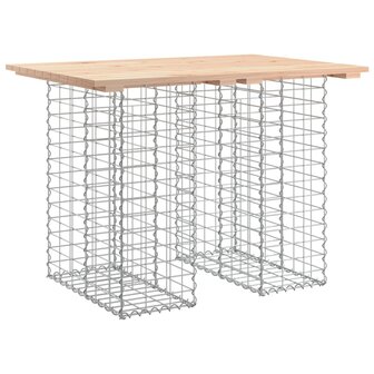 Tuinbank schanskorfontwerp 100x70x72 cm massief grenenhout 2