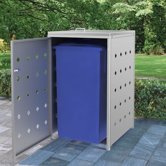 Containerberging enkel 240 L roestvrij staal  1