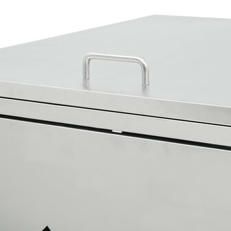 Containerberging dubbel 240 L roestvrij staal 6