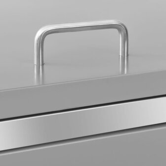 Containerberging enkel 69x77,5x112,5 cm roestvrij staal 9