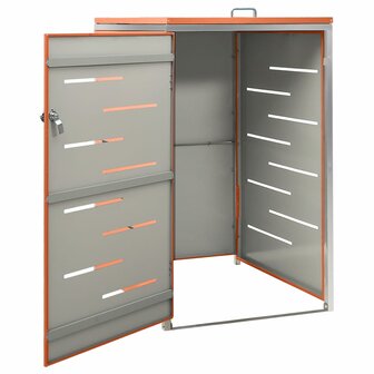 Containerberging enkel 69x77,5x112,5 cm roestvrij staal 4