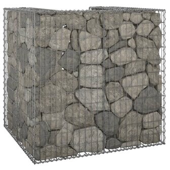 Schanskorf voor container 110x100x110 cm gegalvaniseerd staal 1