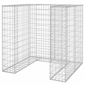 Schanskorf voor container 110x100x110 cm gegalvaniseerd staal 2