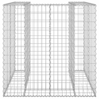 Schanskorf voor container 110x100x110 cm gegalvaniseerd staal 6