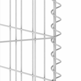 Schanskorf voor container 110x100x110 cm gegalvaniseerd staal 7