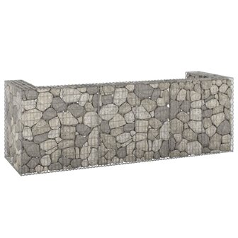 Schanskorf voor containers 325x100x110 cm gegalvaniseerd staal 1