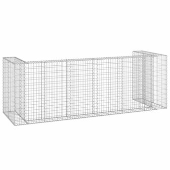 Schanskorf voor containers 325x100x110 cm gegalvaniseerd staal 5