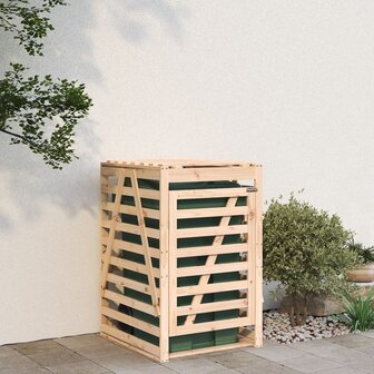Containerberging 84x90x128,5 cm massief grenenhout 1