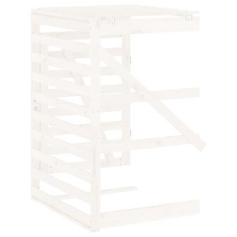 Containerberging verlengstuk massief grenenhout wit 8