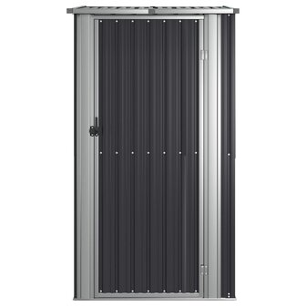 Tuinschuur 118,5x97x209,5 cm gegalvaniseerd staal antraciet 4