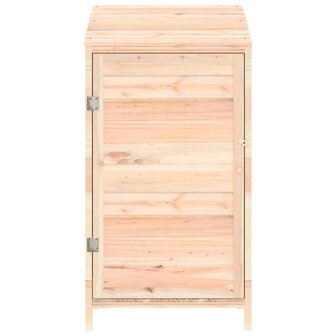Tuinschuur 55x52x112 cm massief vurenhout 3