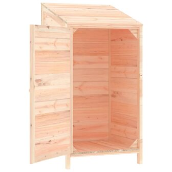 Tuinschuur 55x52x112 cm massief vurenhout 4