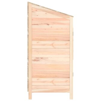 Tuinschuur 55x52x112 cm massief vurenhout 5