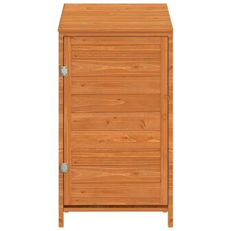 Tuinschuur 55x52x112 cm massief vurenhout bruin 3
