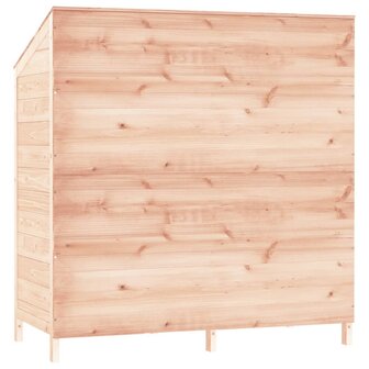 Tuinschuur 102x52x112 cm massief vurenhout 6