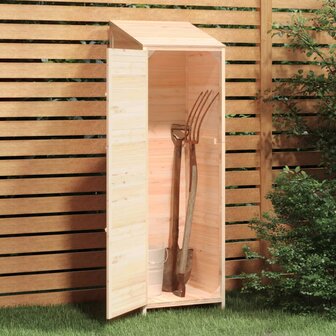 Tuinschuur 55x52x174,5 cm massief vurenhout 3