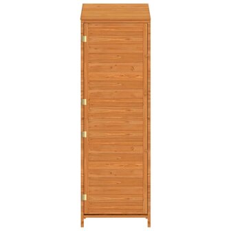 Tuinschuur 55x52x174,5 cm massief vurenhout bruin 4
