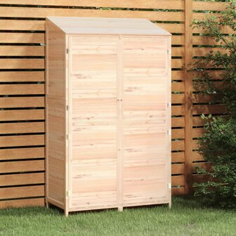 Tuinschuur 102x52x174,5 cm massief vurenhout 1