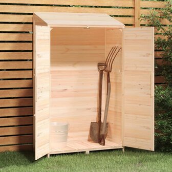 Tuinschuur 102x52x174,5 cm massief vurenhout 3
