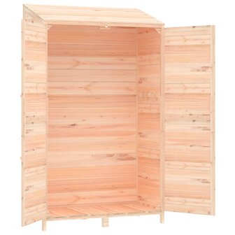 Tuinschuur 102x52x174,5 cm massief vurenhout 7