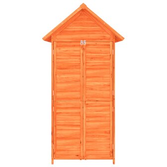 Tuinschuur 89x52,5x175 cm massief grenenhout bruin 4