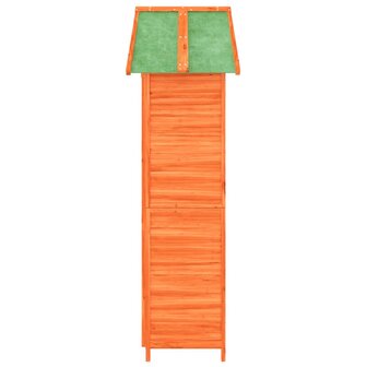 Tuinschuur 89x52,5x175 cm massief grenenhout bruin 6