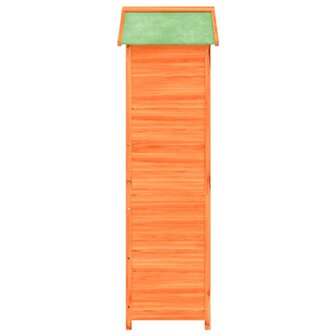 Tuinschuur 120x53,5x170 cm massief grenenhout bruin 6