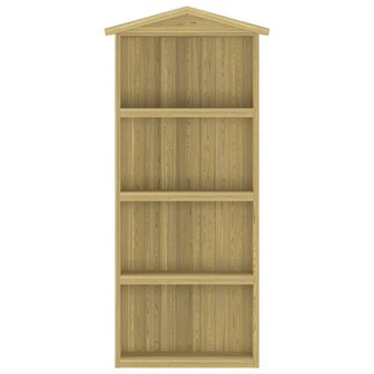Tuinschuur 87x33x222 cm ge&iuml;mpregneerd grenenhout 3