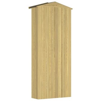 Tuinschuur 87x33x222 cm ge&iuml;mpregneerd grenenhout 5