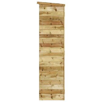 Tuinschuur 123x45x171 cm ge&iuml;mpregneerd massief grenenhout 5