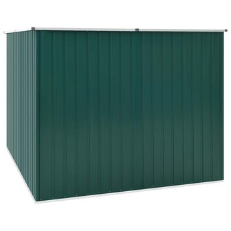 Tuinschuur 195x198x159 cm gegalvaniseerd staal groen 5