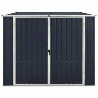 Tuinschuur 195x198x159 cm gegalvaniseerd staal antraciet 2
