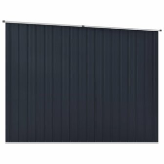 Tuinschuur 195x198x159 cm gegalvaniseerd staal antraciet 4