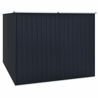 Tuinschuur 195x198x159 cm gegalvaniseerd staal antraciet 5