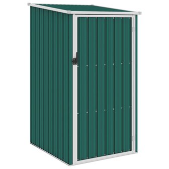 Tuinschuur 87x98x159 cm gegalvaniseerd staal groen  1