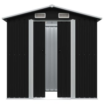 Tuinberging 204x132x186 cm staal antraciet 3