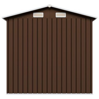 Tuinberging 204x132x186 cm staal bruin 5
