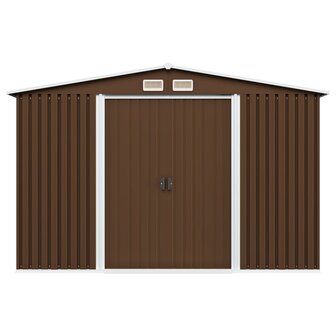 Tuinberging 257x205x178 cm staal bruin 2