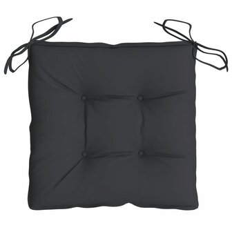 Palletkussens 2 st 50x50x7 cm oxford stof zwart 6