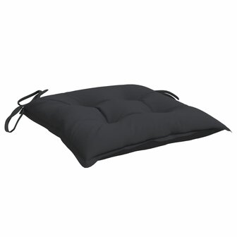Palletkussens 4 st 50x50x7 cm oxford stof zwart 5