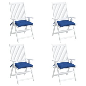 Palletkussens 4 st 50x50x7 cm oxford stof blauw 4