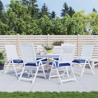 Palletkussens 6 st 50x50x7 cm oxford stof blauw 1
